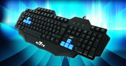 Клавіатура Elyte Gaming Keyboard Blackbird T nB 16234
 
Клавіатура для геймерів . . фото 4