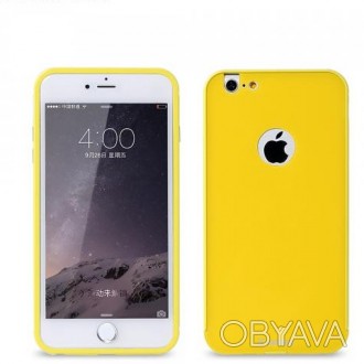 Металлический чехол-бампер Young Series для iPhone 6 + желтый REMAX 601302