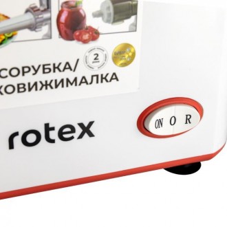 Мясорубка электрическая Rotex Tomato Master RMG190-W Функциональная и высокопрои. . фото 6