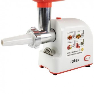 М'ясорубка електрична Rotex Tomato Master RMG190-W
Функціональна і високопродукт. . фото 4