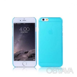 Пластиковый чехол Clear для iPhone 6 голубой REMAX 600503