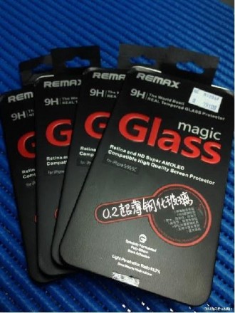  Стекло 0.2mm Remax Ultra-thin Magic Tempered Glass iPhone 6/6s Противоударное с. . фото 3