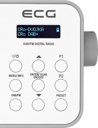 Радиоприемник Ecg RD-110-DAB Современное радио RD-110-DAB имеет классический вне. . фото 6