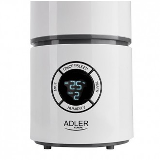 Зволожувач повітря Adler AD-7957-grey - система зволоження повітря, резервуар дл. . фото 4