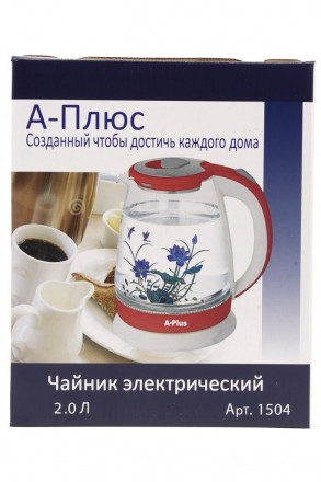 Електричний чайник A-Plus AP-1504
Електричний чайник - це найбільш затребуваний . . фото 5