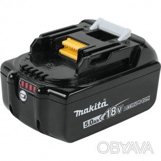 Аккумулятор Makita LXT BL1850B
 
Модель отличается:
	Пятью амперами, которые уве. . фото 1