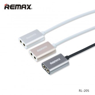 Аудиоразветвитель Remax Sharing RL-S20. Предназначен для одновременного подключе. . фото 4