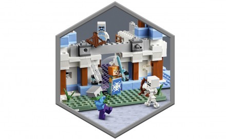 Основная информация. Набор LEGO 21186 был выпущен в рамках серии LEGO Minecraft.. . фото 5