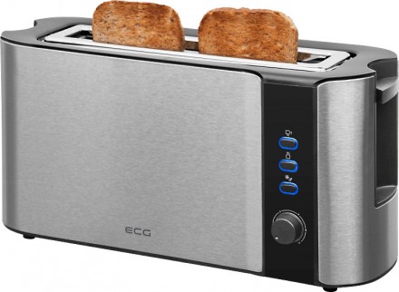 Тостер ECG ST-10630-SS- призначений для швидкого підсмажування хліба. Ця модель . . фото 4
