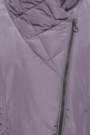 Короткая куртка женская от финского бренда Finn Flare. Детали: частичный стеганы. . фото 5