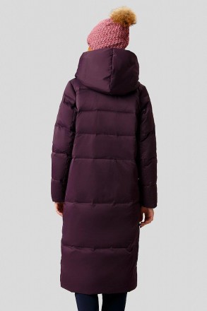 Длинное пуховое пальто женское от финского бренда Finn Flare. Пуховик выполнен и. . фото 4