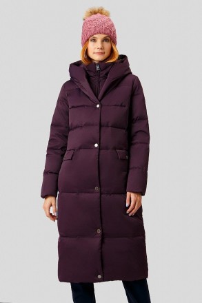 Длинное пуховое пальто женское от финского бренда Finn Flare. Пуховик выполнен и. . фото 2