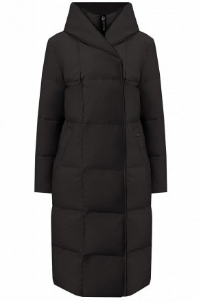 Длинное пуховое пальто женское от финского бренда Finn Flare. Пуховик выполнен и. . фото 7