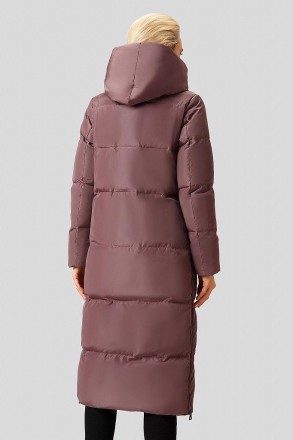 Длинное пуховое пальто женское от финского бренда Finn Flare. Пуховик выполнен и. . фото 4