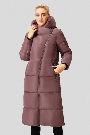 Длинное пуховое пальто женское от финского бренда Finn Flare. Пуховик выполнен и. . фото 2