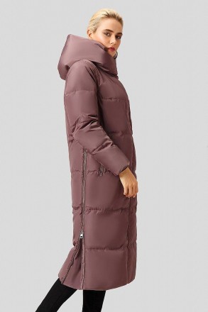 Длинное пуховое пальто женское от финского бренда Finn Flare. Пуховик выполнен и. . фото 3
