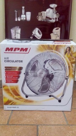 Підлоговий вентилятор MPM MWP-04 60 Вт
 
Вентилятор MPM MWP-04 повністю виготовл. . фото 4