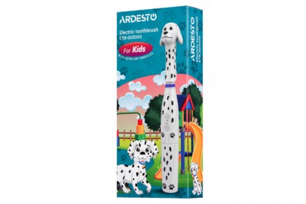 Детская электрическая зубная щетка Ardesto ETB-003-DOG Приучить детей чистить зу. . фото 8