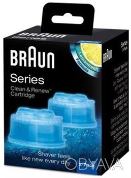 Сменный картридж Braun Clean Charge для системы очистки. Жидкость, которая наход. . фото 1