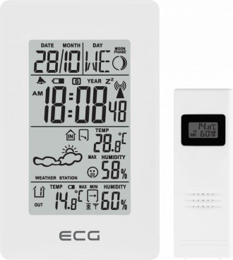 Метеостанція EСG MS-100-White. Київ. фото 1 Метеостанція EСG MS-100-White. Київ. фото 1