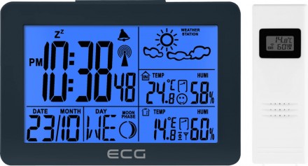 Метеостанция Ecg MS-200-Grey Метеостанция Ecg MS-200-Grey позволит вам регулярно. . фото 9
