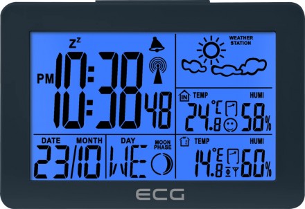 Метеостанция Ecg MS-200-Grey Метеостанция Ecg MS-200-Grey позволит вам регулярно. . фото 7