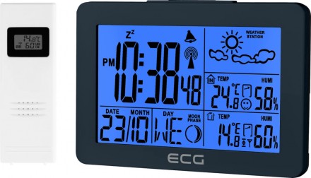 Метеостанция Ecg MS-200-Grey Метеостанция Ecg MS-200-Grey позволит вам регулярно. . фото 8