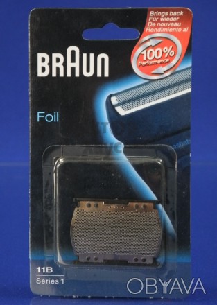 Сітка для бритви Braun 11B-515, так як бриючі частини неминуче зношуються в проц. . фото 1