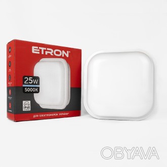 Світильник світлодіодний ETRON Communal 1-ECP-510-S 25W 5000К IP65 square
Продаж. . фото 1