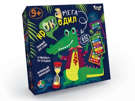 Игра настольная Danko Toys Викторина Мега-Крокодил (рус.) (CROC-03-01). Белая Церковь. фото 1 Игра настольная Danko Toys Викторина Мега-Крокодил (рус.) (CROC-03-01). Белая Церковь. фото 1
