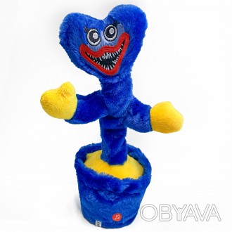 Дитяча іграшка Танцюючий та співаючий повторюшка Huggy Wuggy Танцюючий монстрик . . фото 1