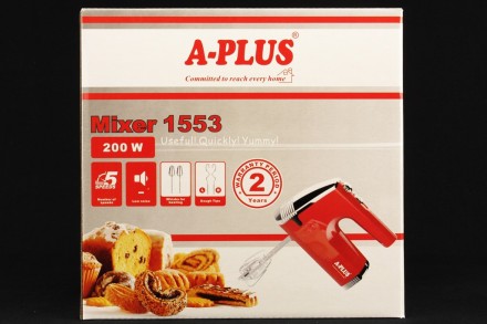 Ручний міксер A-Plus AP-1553
Компактність, зручність та простоту у використанні . . фото 3
