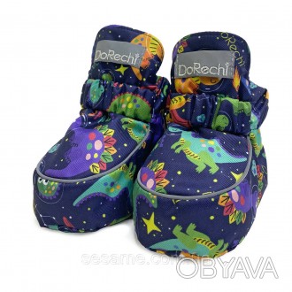 Демисезонные пинетки - очень удобная и мягкая первая обувь ребенка в весенний и . . фото 1