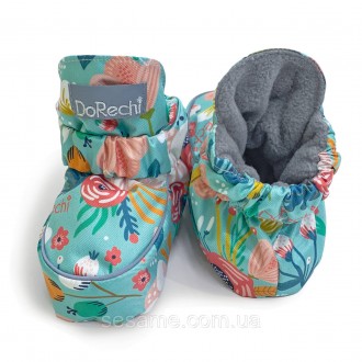 Демисезонные пинетки - очень удобная и мягкая первая обувь ребенка в весенний и . . фото 3