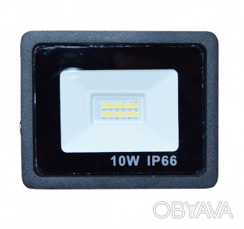 Прожектор светодиодный уличный 10Вт IP65 серии лайт компактный прибор направленн. . фото 1