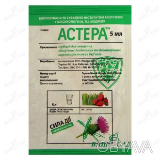 'Астера - гербицид для уничтожения корнеотпрысковых сорняков.Основное действующе. . фото 1