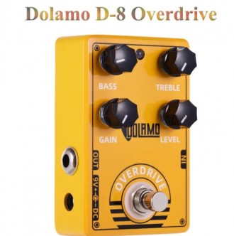 Гитарная педаль эффектов овердрайв DOLAMO D-8 Overdrive для электрогитары.
Качес. . фото 3