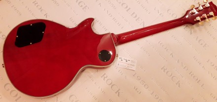 Электрогитара Gibson Les Paul Custom Chery Burst. Прекрасный вид. Достойное звуч. . фото 10