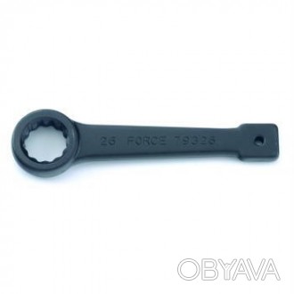 Ключ накидной ударный 19 мм, L= 163 мм (FORCE 79319). . фото 1