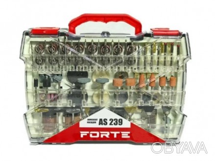 Набор насадок для гравера Forte AS 239
 
	
	
	Производитель
	Forte
	
	
	Страна п. . фото 1