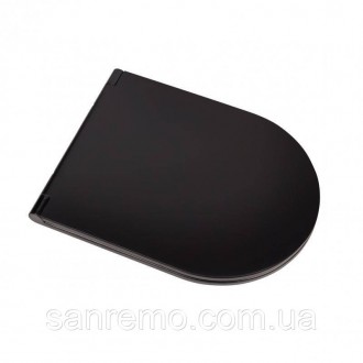 Унитаз-компакт Qtap Robin безободковый с сиденьем Soft-close QT13222141ARMB имее. . фото 7