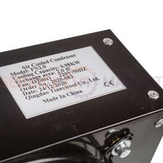 
	Конденсатор (теплообмінник) із вентилятором CD-2 0 0,6kW H=230mm L=320mm. . фото 5