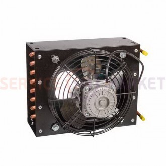 
	Конденсатор (теплообмінник) із вентилятором CD-2 0 0,6kW H=230mm L=320mm. . фото 3