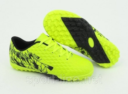  Сороконожки мужские футбольная обувь Caroc - для игры на искусственных и естест. . фото 3