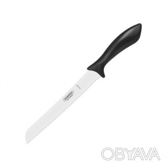 Короткий опис:Нож для хлеба TRAMONTINA AFFILATA, 203 мм.Материал лезвия: нержаве. . фото 1