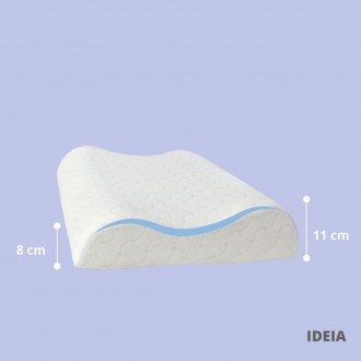 Экологически чистая ортопедическая подушка анатомической формы с эффектом памяти. . фото 4