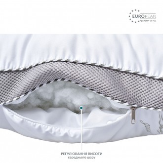 ТМ IDEIA предлагает уникальную трехкамерную подушку – CLASSICA SOFT 3D Лебеди. Э. . фото 10