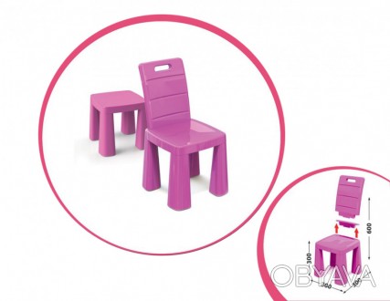 DOLONI-TOYS Детский стульчик-табурет артикул 04690 со съемной столешницей размер. . фото 1