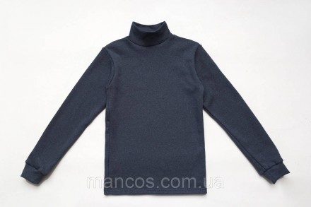 Детская водолазка утепленная, с начесом, индиго {рост 134} SmileTime Warming 146. Кривой Рог. фото 1 Детская водолазка утепленная, с начесом, индиго {рост 134} SmileTime Warming 146. Кривой Рог. фото 1