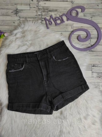 Женские джинсовые шорты Pimkie черный 
Состояние: б/у, в идеальном состоянии
Про. . фото 2